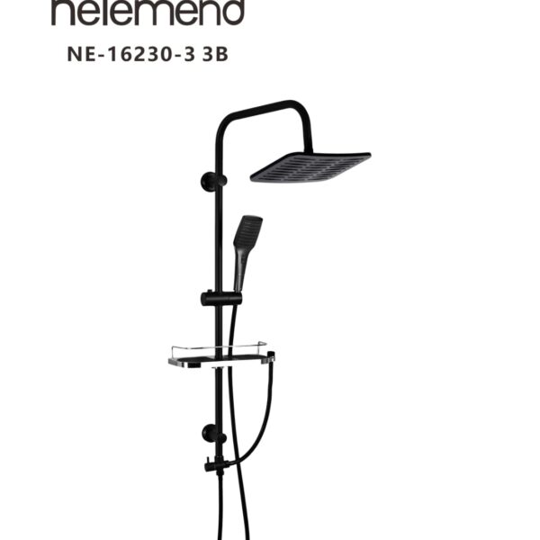 مسطرة دش اسود HELEMEND مع صبانة