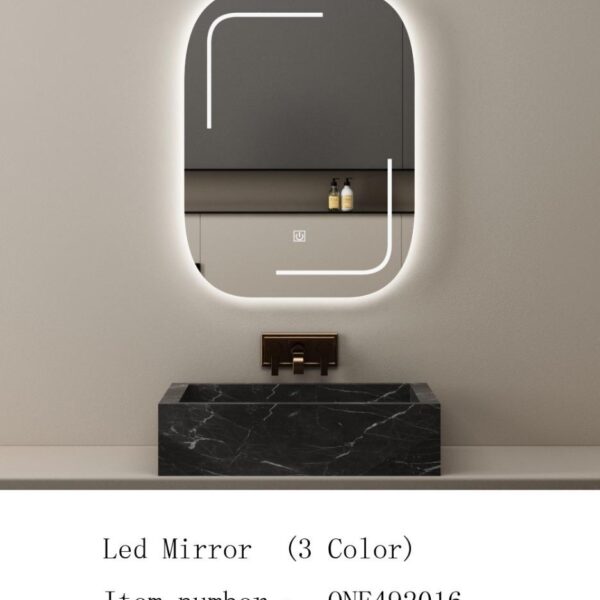 مرايا تاتش مستطيل 60*80 مع الاضاءه