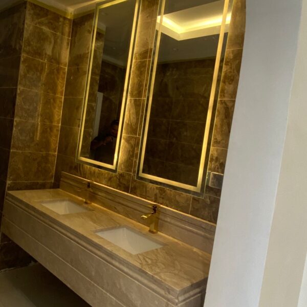 مغاسل رخام وبورسلان تفصيل حسب المقاس والطلب