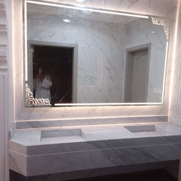 مغاسل رخام وبورسلان تفصيل حسب المقاس والطلب