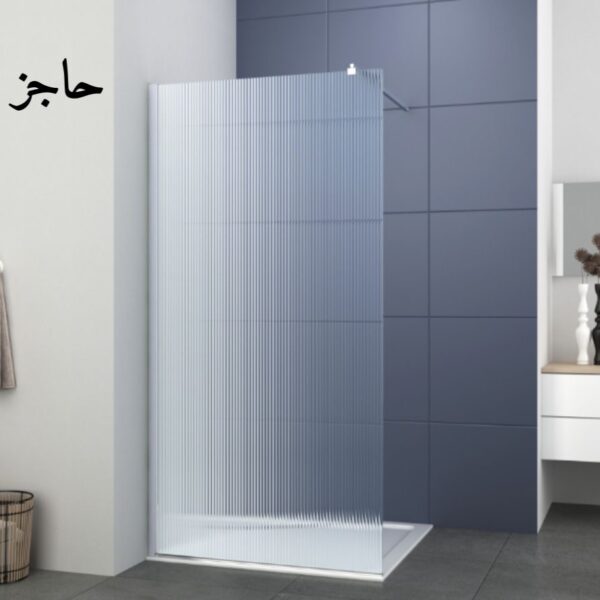 حاجز زجاج مضلع بارتشن حمامات
