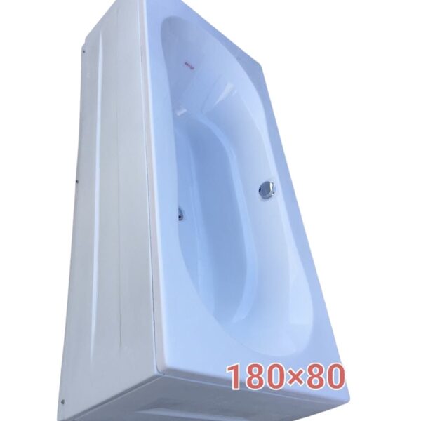 بانيو مصرى ابيض كلاسيك مقاس 180*80