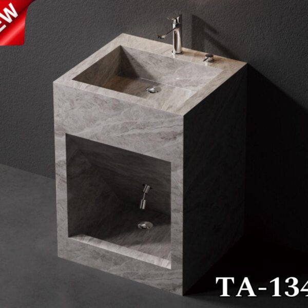 مغسلة وضوء بورسلان رمادى