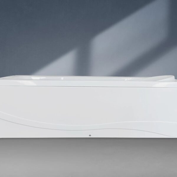 بانيو مستطيل أكريليك ابيض مقاس 170*70