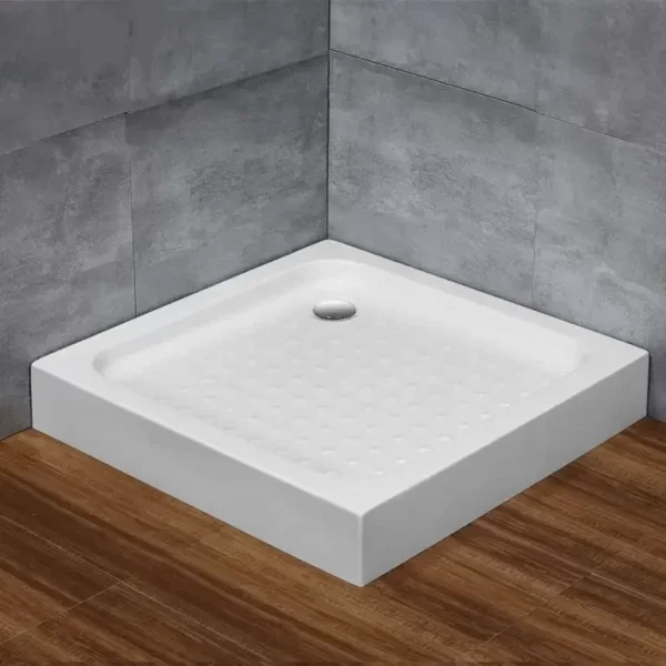 حوض قدم مربع اكريلك مقاس80*80