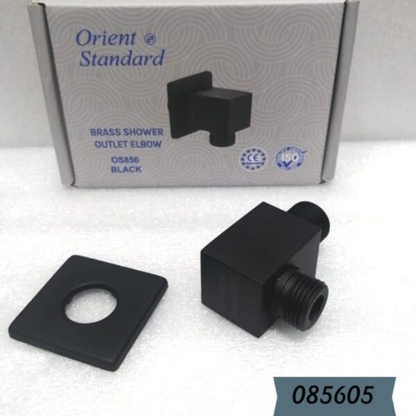 كوع خلاط دش مخفي OS856 صيني ORIENT STANDARD اسود مربع